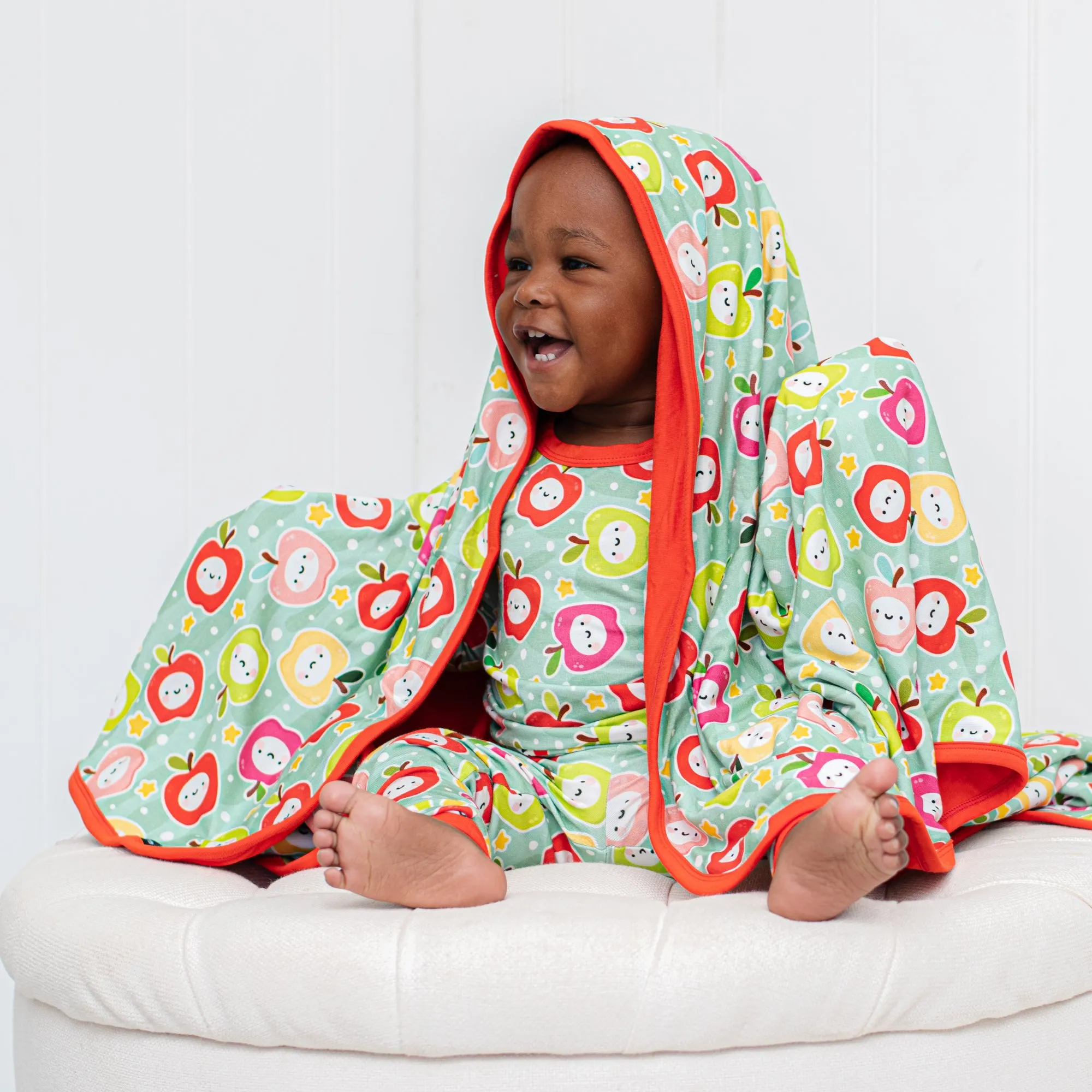 3 LAYER OVERSIZED COZY BLANKET- Kawaii Apple