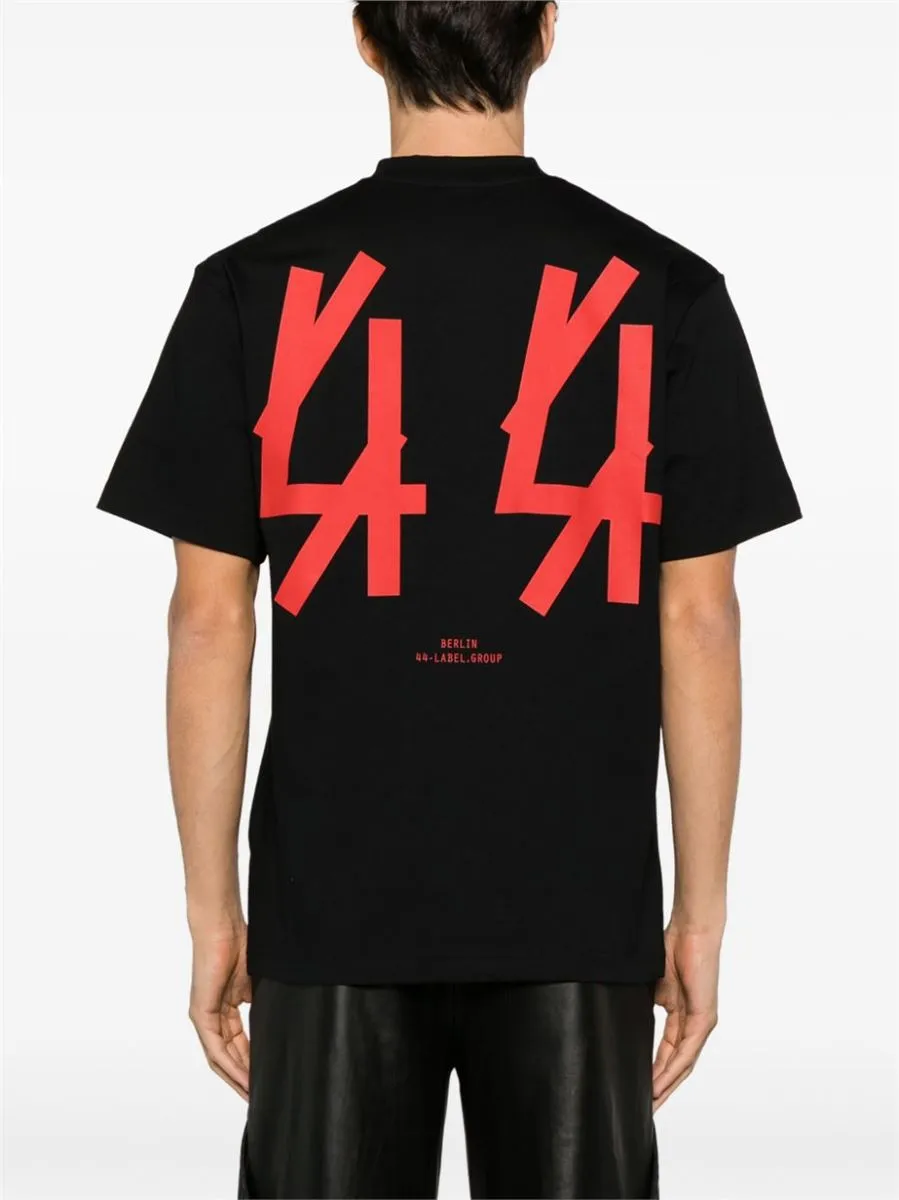 44 ORIGINAL LOGO-PRINT COTTON T-SHIRT