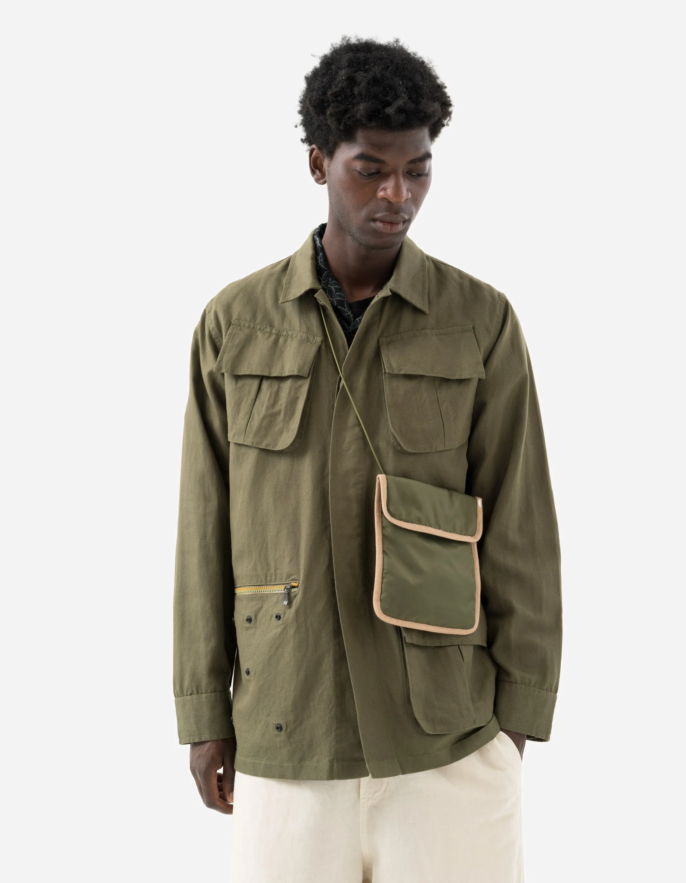 5200 Hemp Jungle Utility Jacket Olive OG-107F