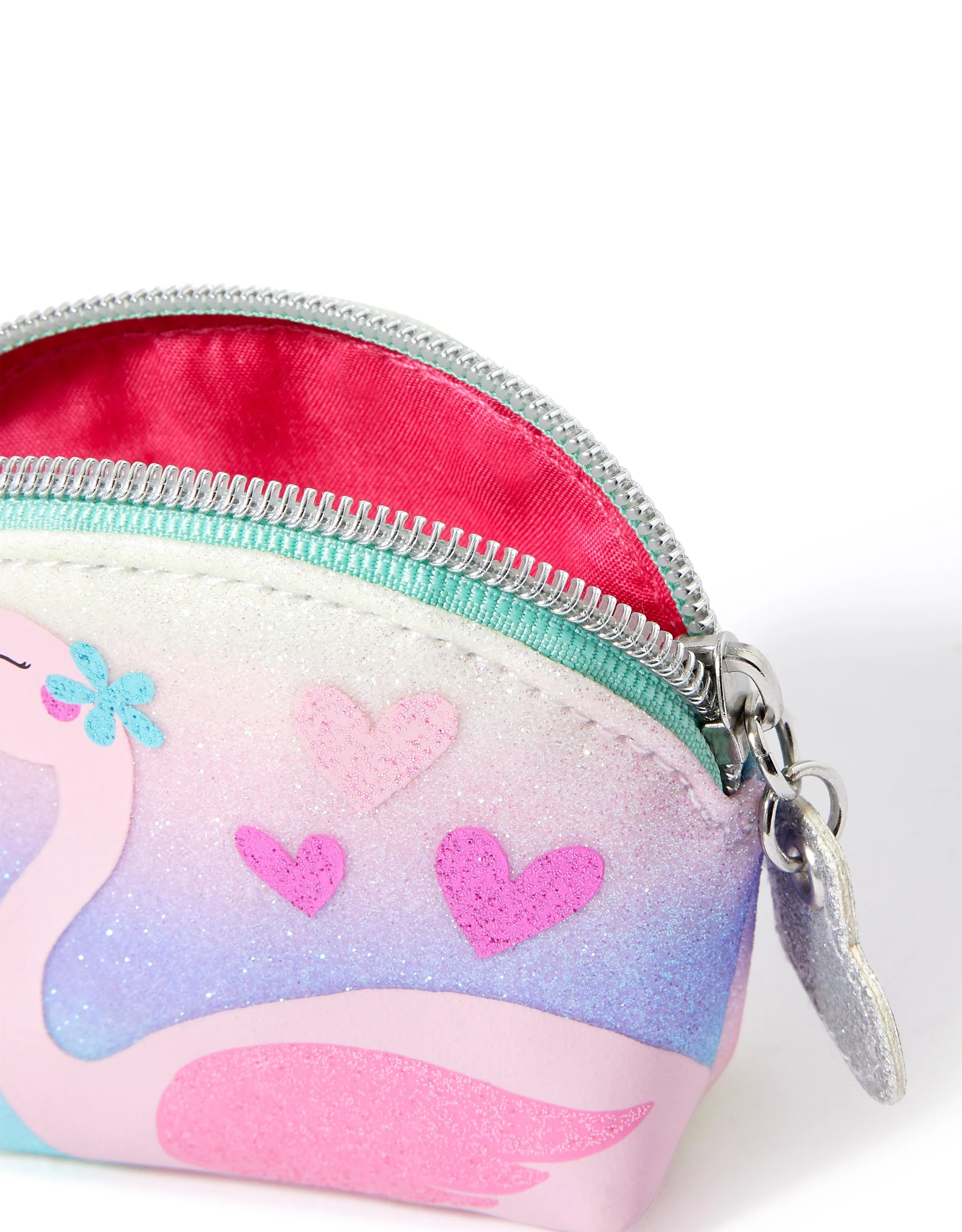 Accessorize Girl Flamingo Ombre Purse