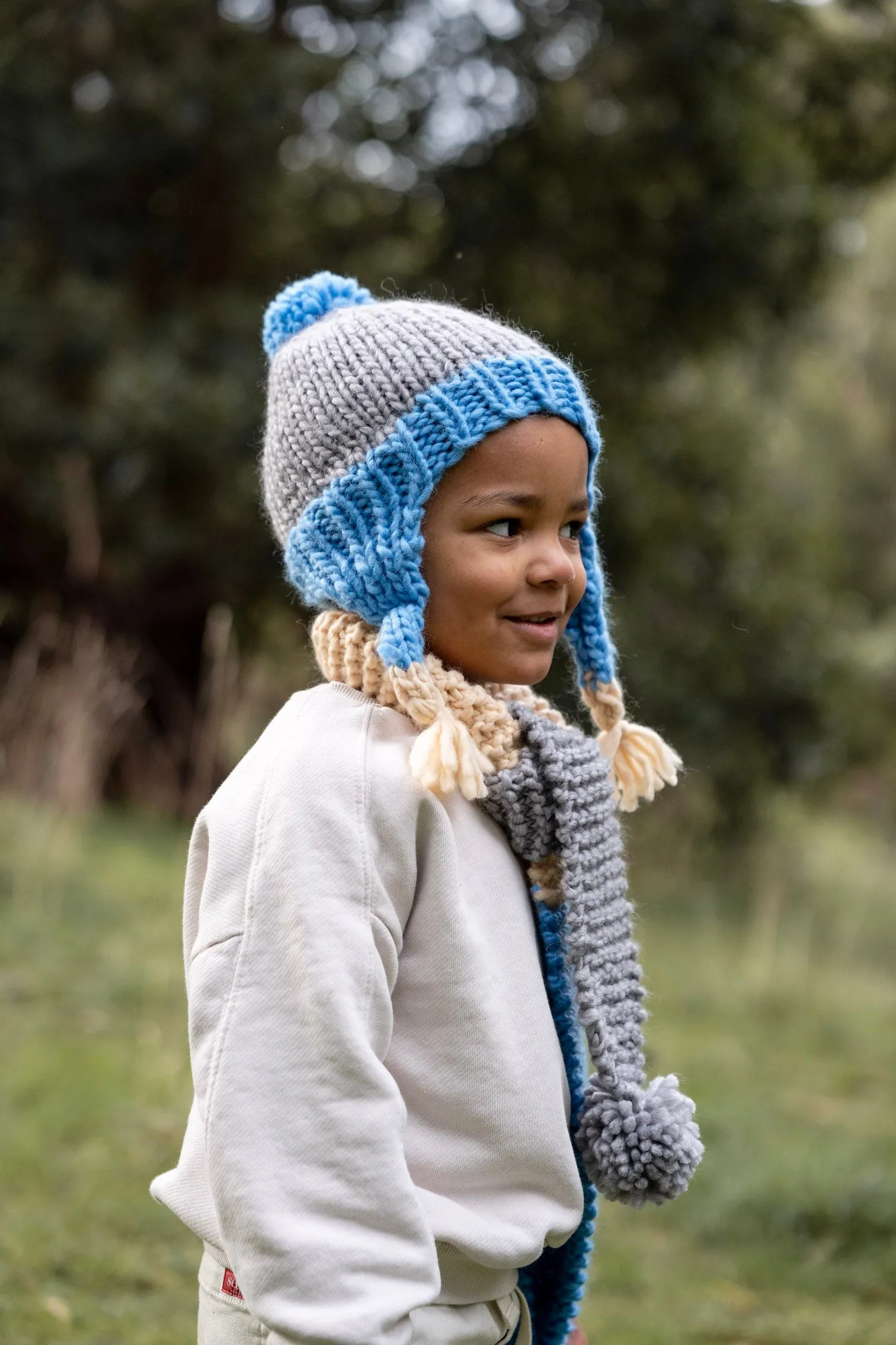 Acorn Earth Beanie - Ocean