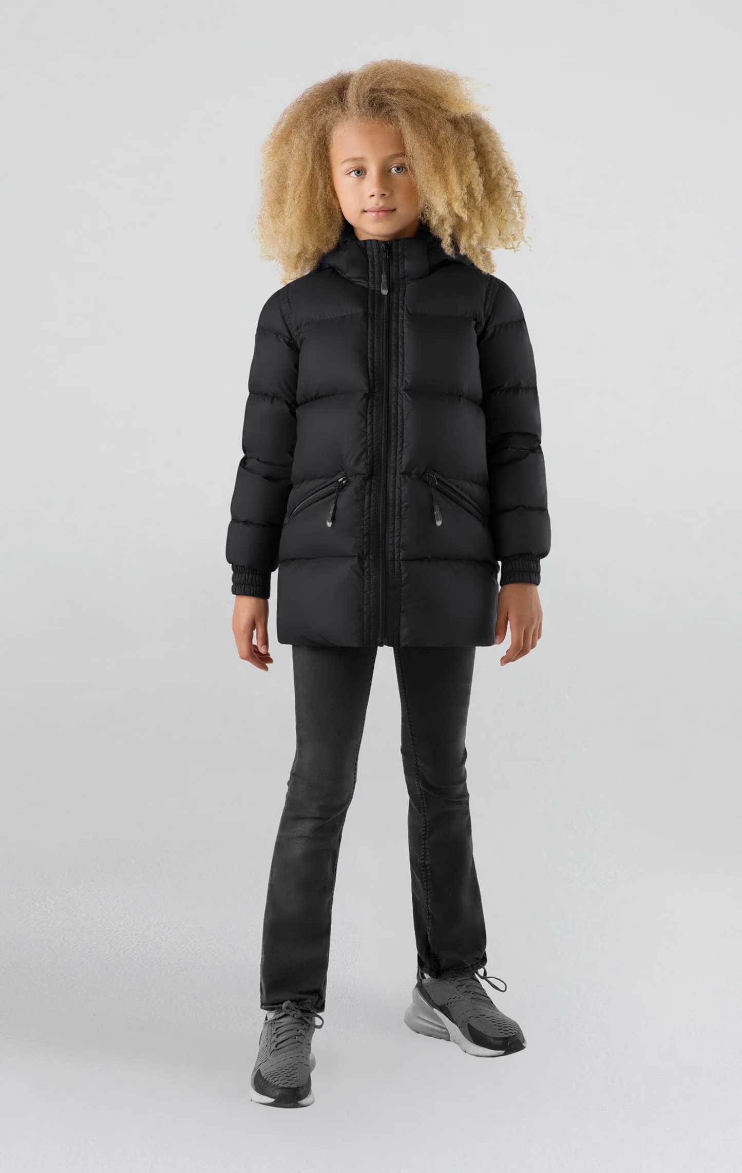 Adena Girl's Lightweight Puffer Jacket