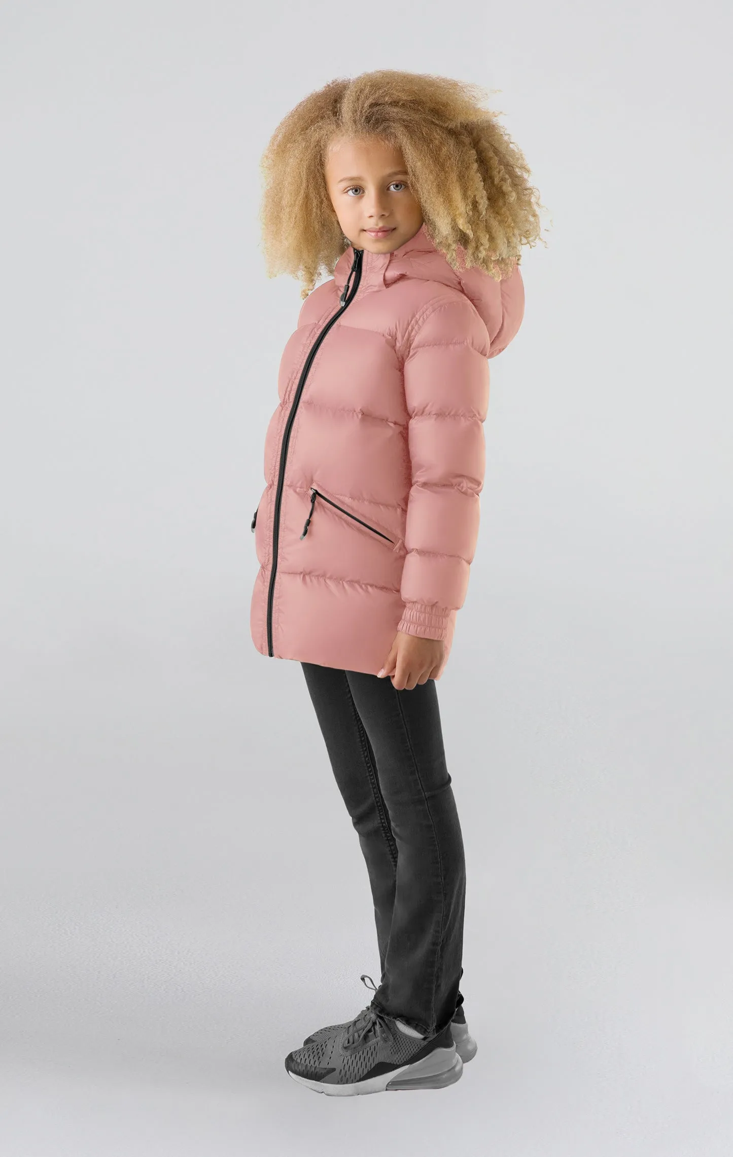 Adena Girl's Lightweight Puffer Jacket