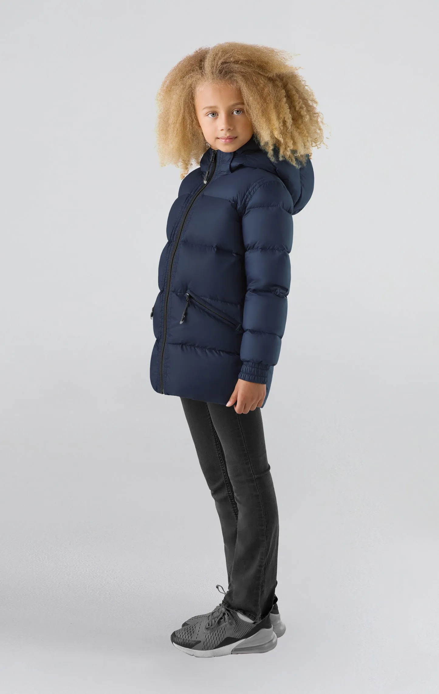 Adena Girl's Lightweight Puffer Jacket