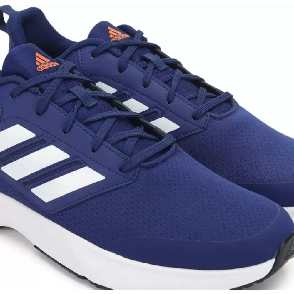 Adidas Men's Stunicon Running Shoe (Blue/Cloud White/Solar Red)