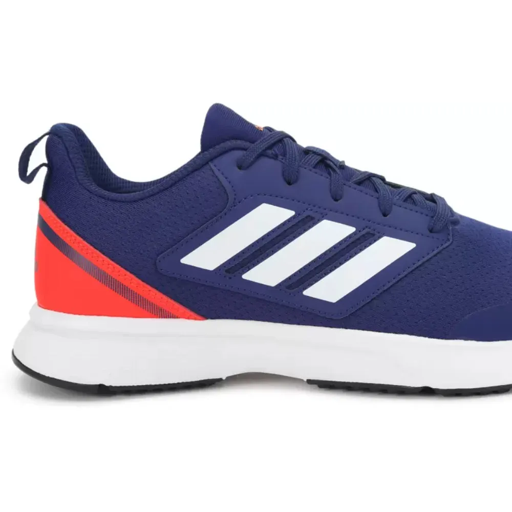 Adidas Men's Stunicon Running Shoe (Blue/Cloud White/Solar Red)