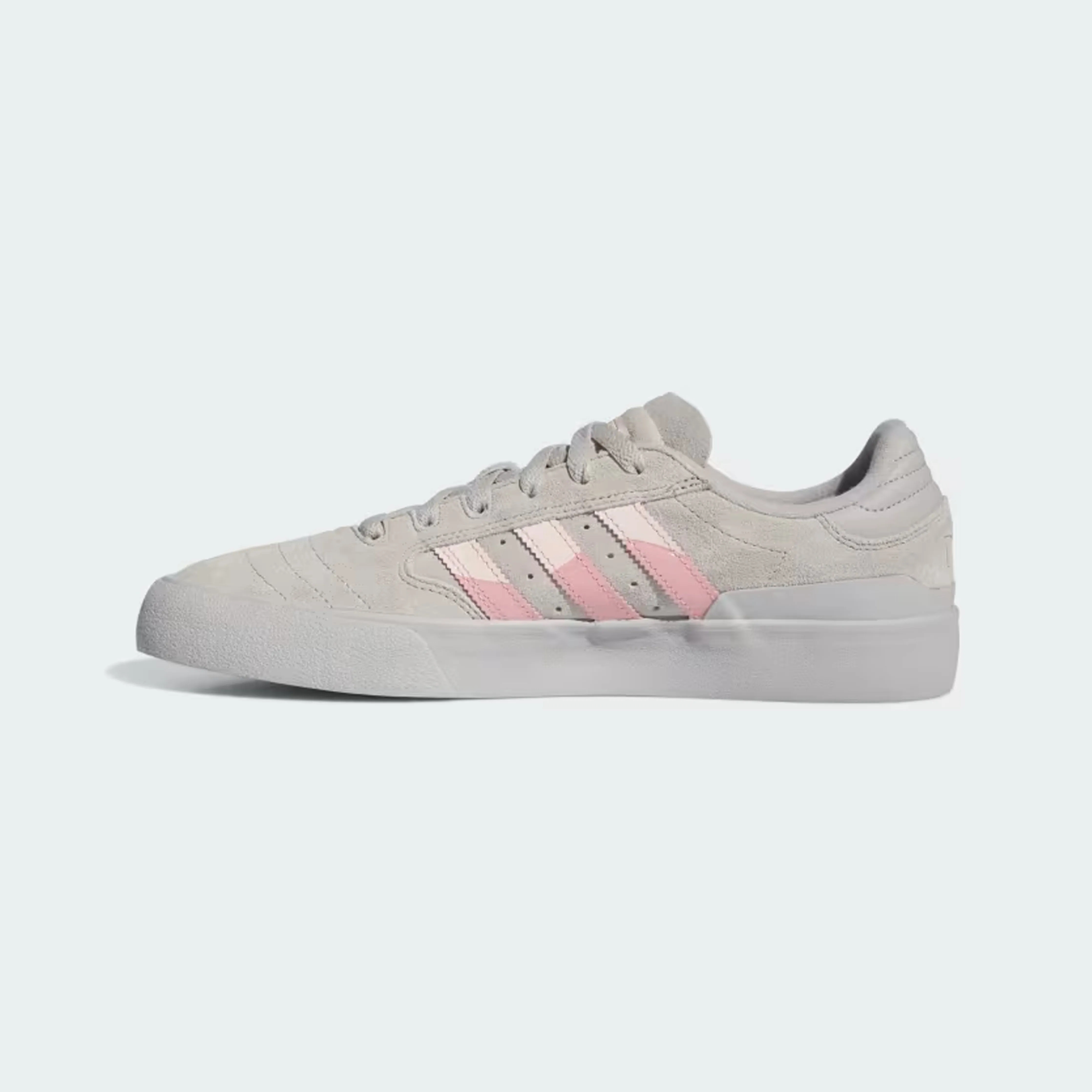 Adidas Skateboarding X Dime Busenitz Vulc II Skate Shoes - Clear Granite / Wonder Mauve / Wonder Quartz