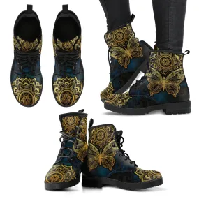 Alchemy Butterfly Handcrafted Boots