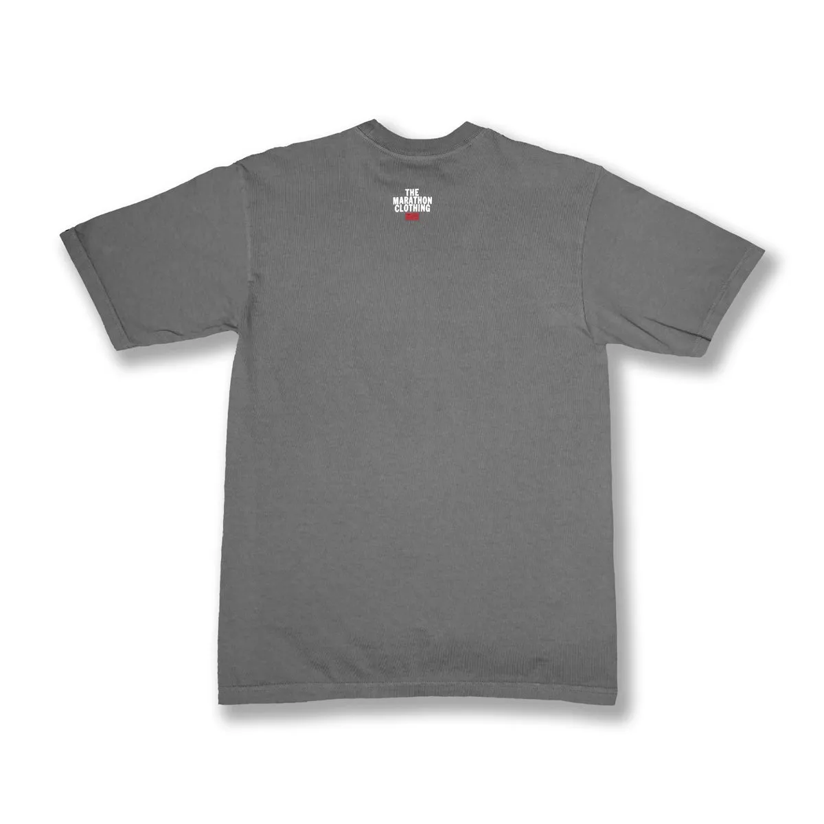 All Money In Vintage T-Shirt - Slate Grey/White