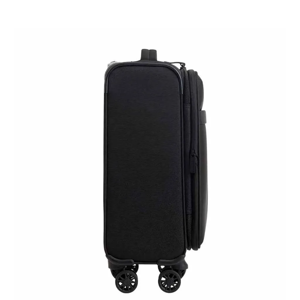 Antler Prestwick 55cm Carry On Softsided Luggage - Black