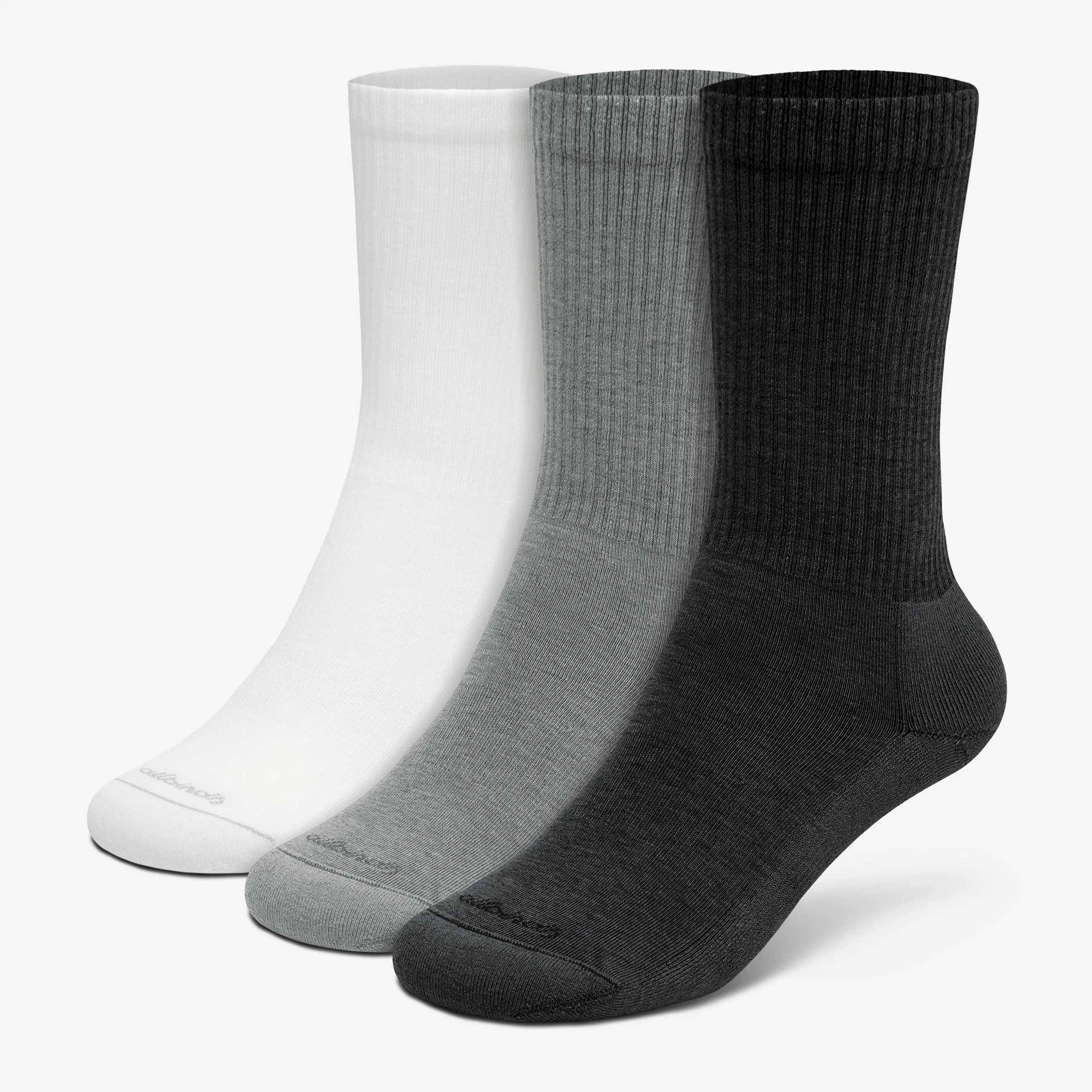 Anytime Crew Sock 3-Pack - Blizzard/Medium Grey/Natural Black