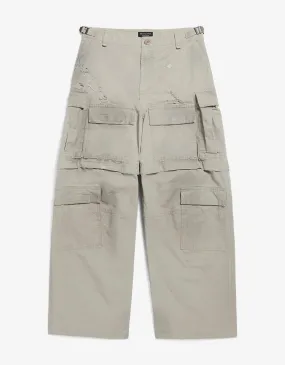 Balenciaga Beige Large Cargo Pants