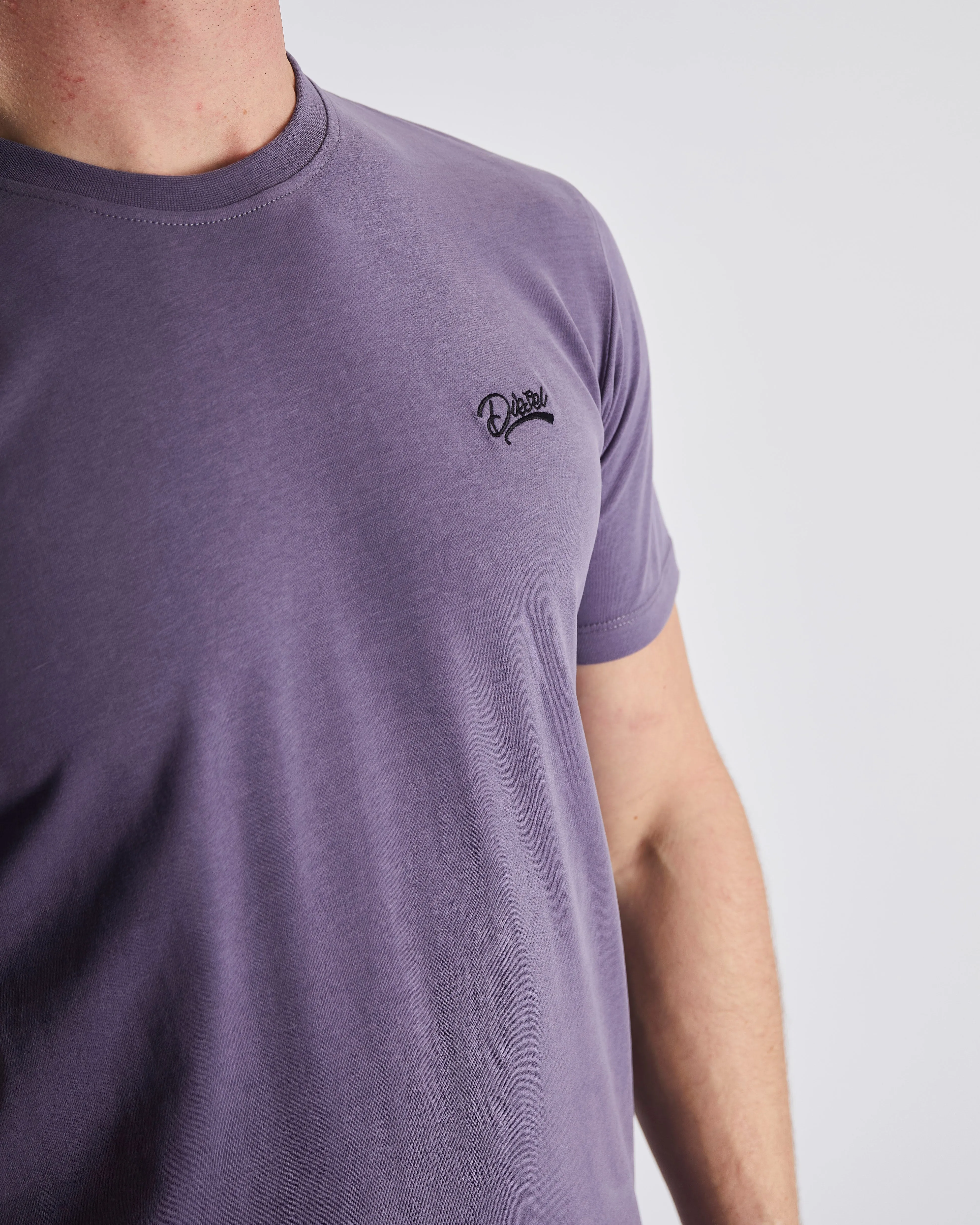 Basic Caden O Neck Tee Sea Grape