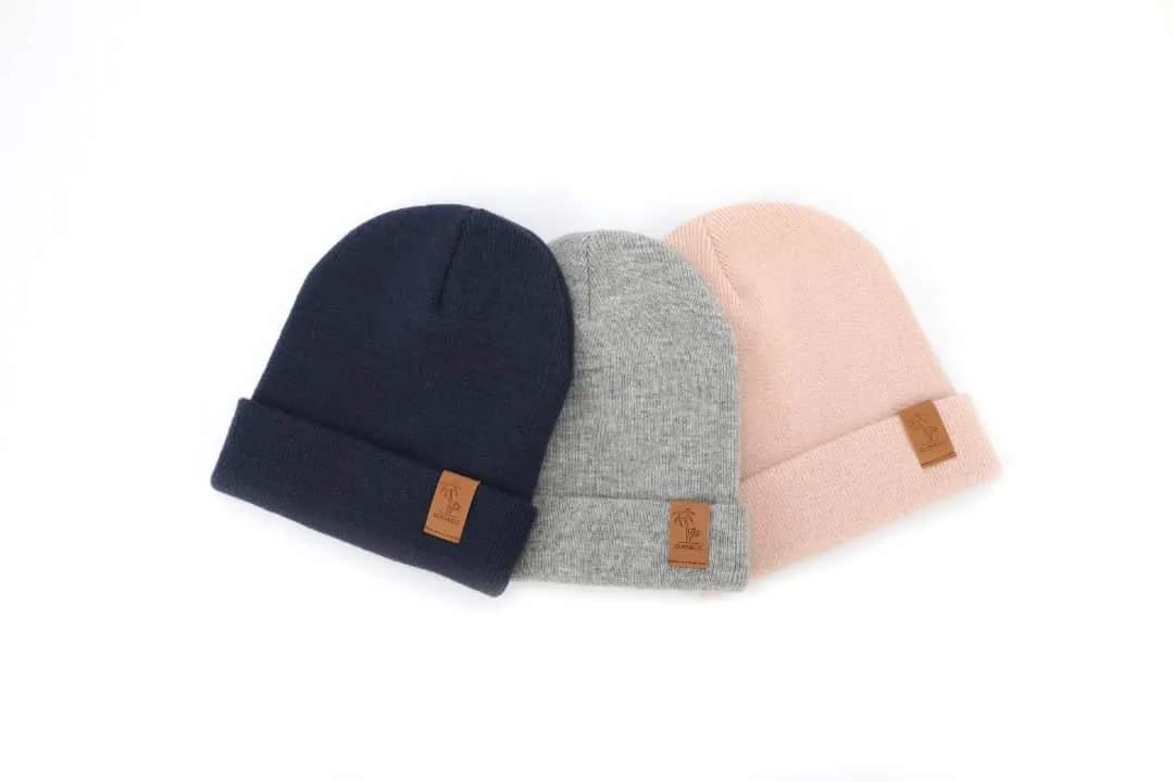 Beanie Signature - Pink (Kids-Adults)