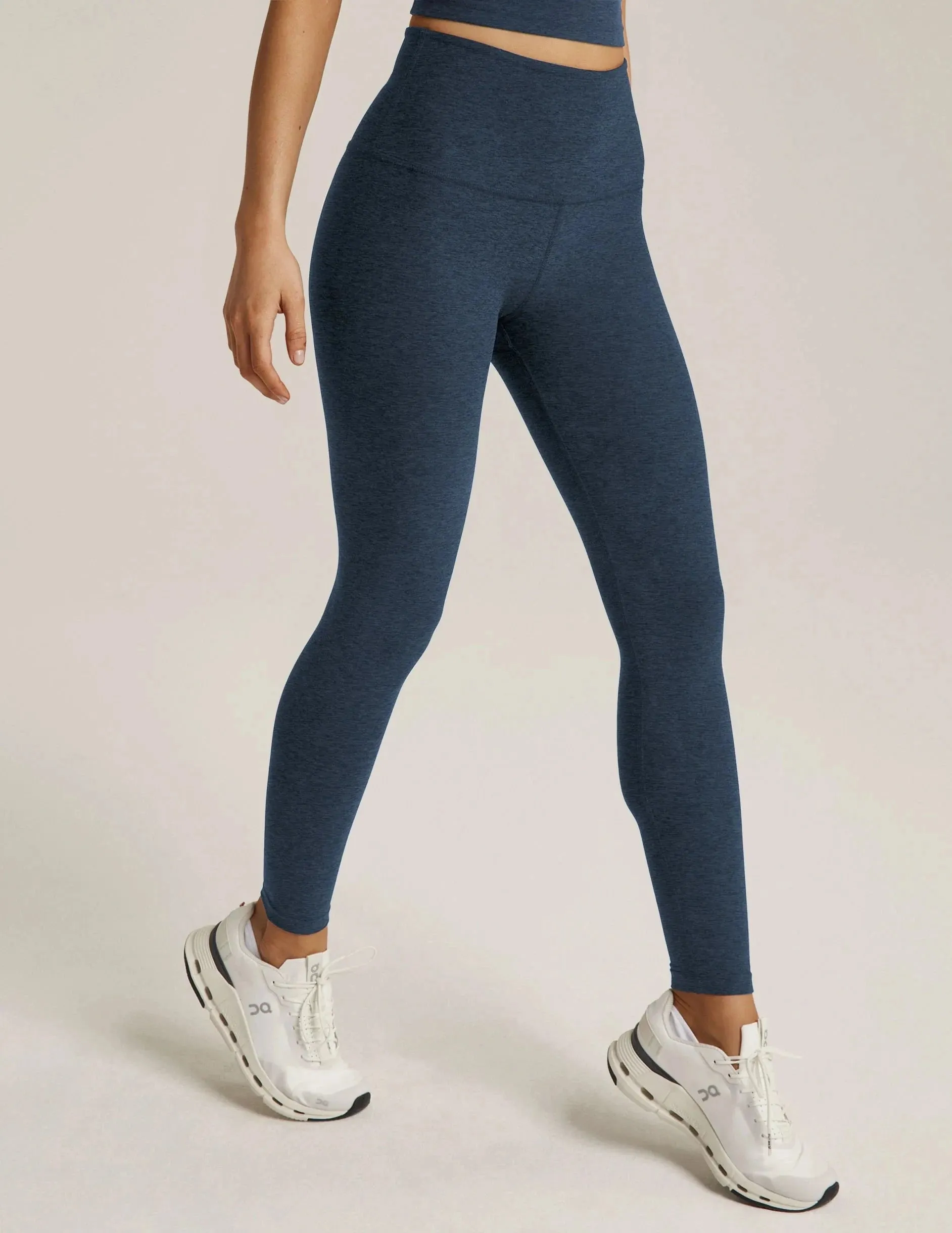 Beyond Yoga Caught In The Midi Legging - Nocturnal Navy