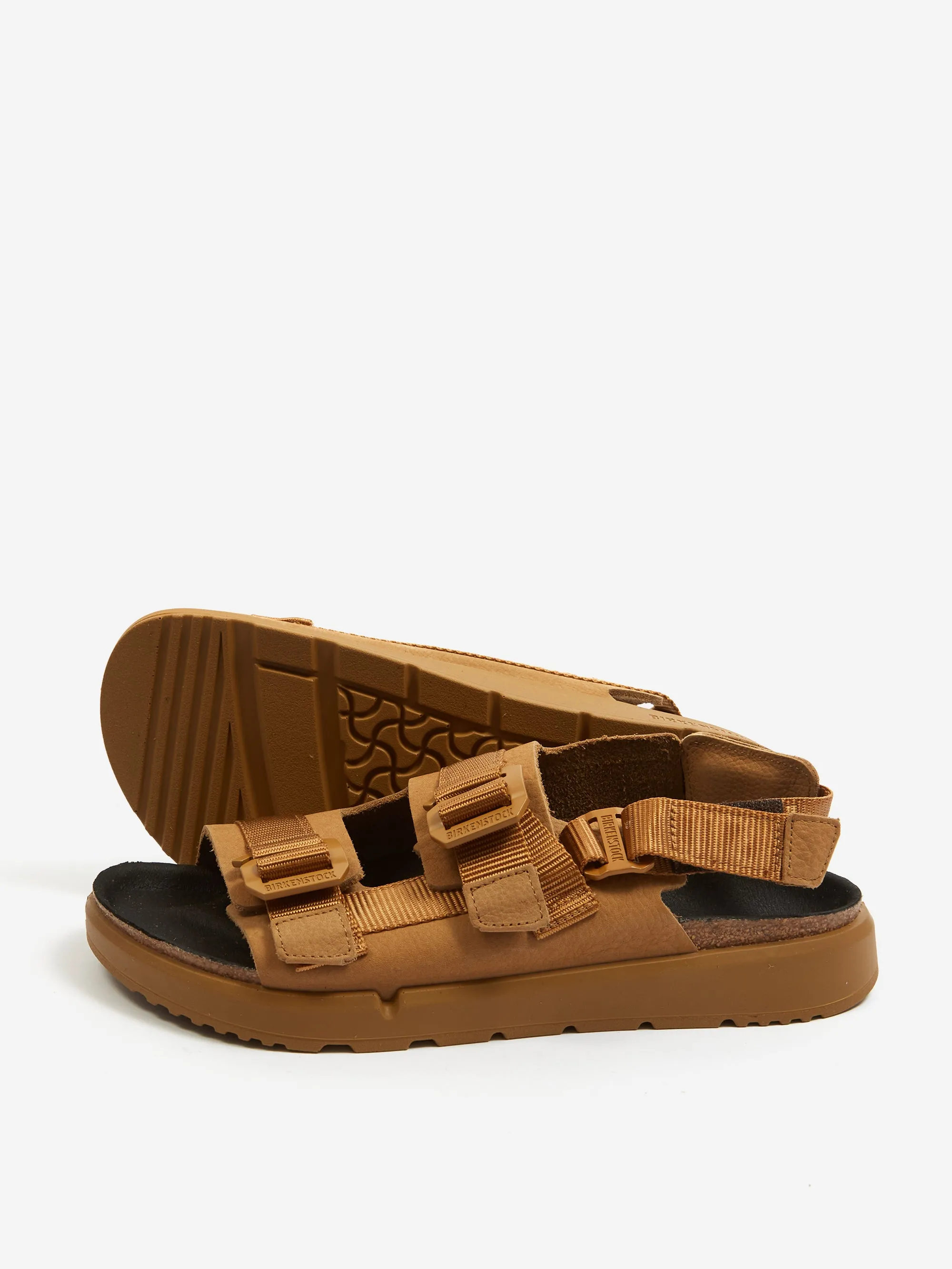 Birkenstock Shinjuku LEA/TEX - Cork Brown