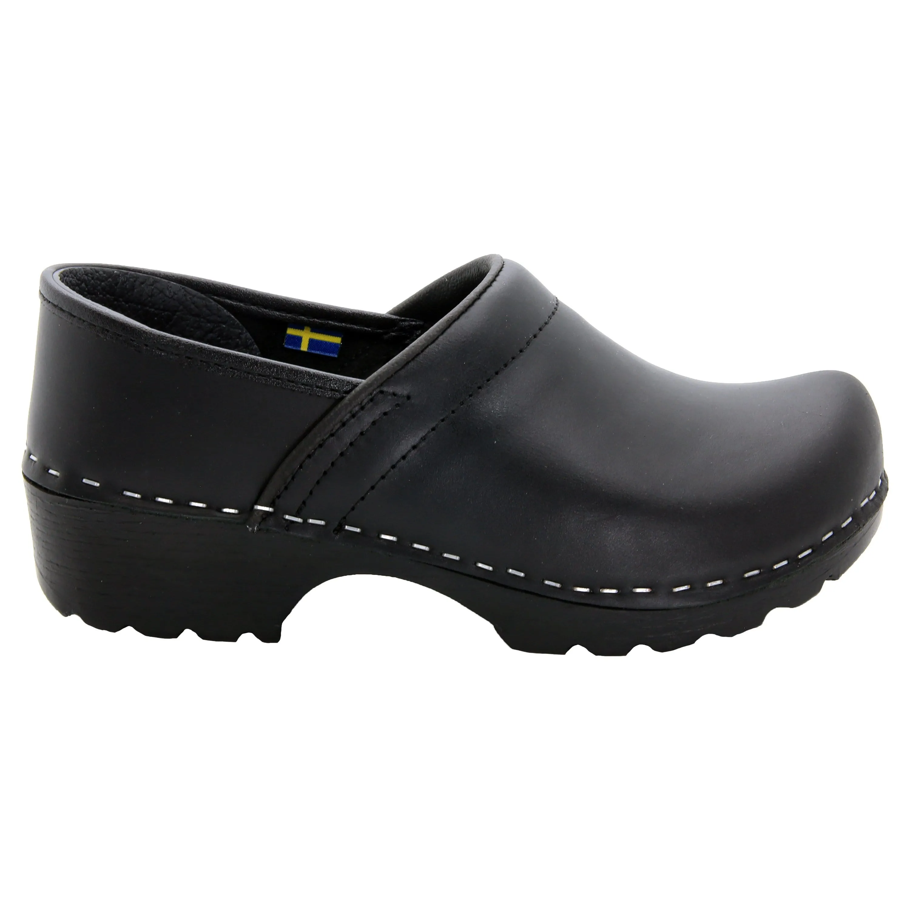 BJORK Women's Swedish Professional Oiled Leather Clogs