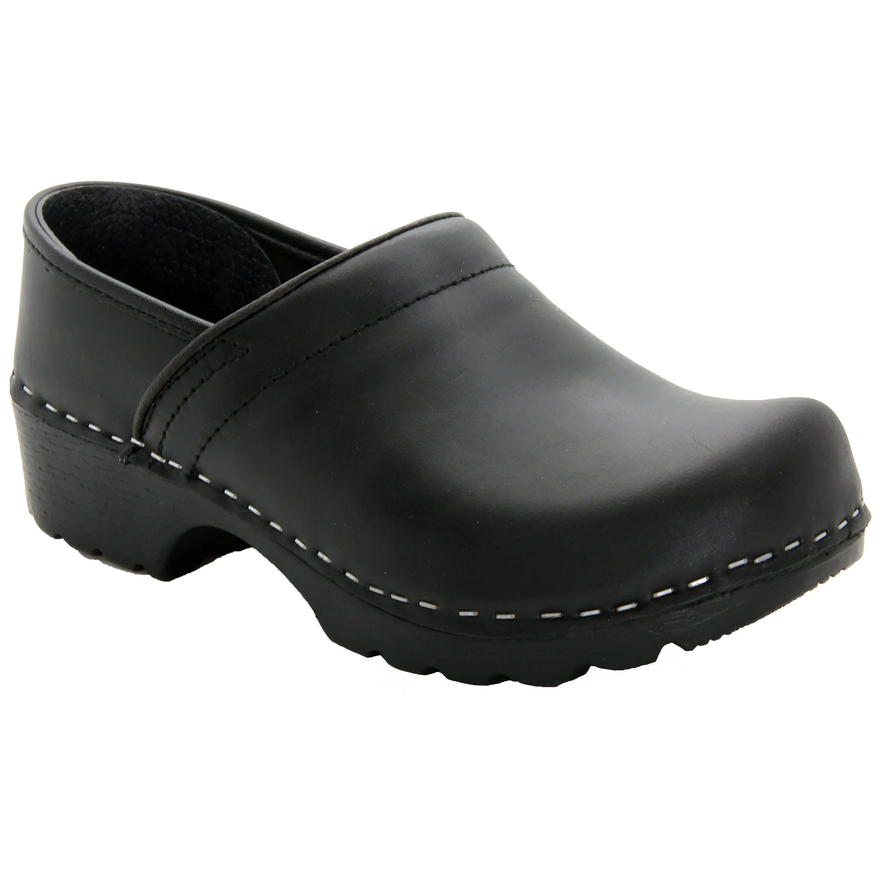 BJORK Women's Swedish Professional Oiled Leather Clogs