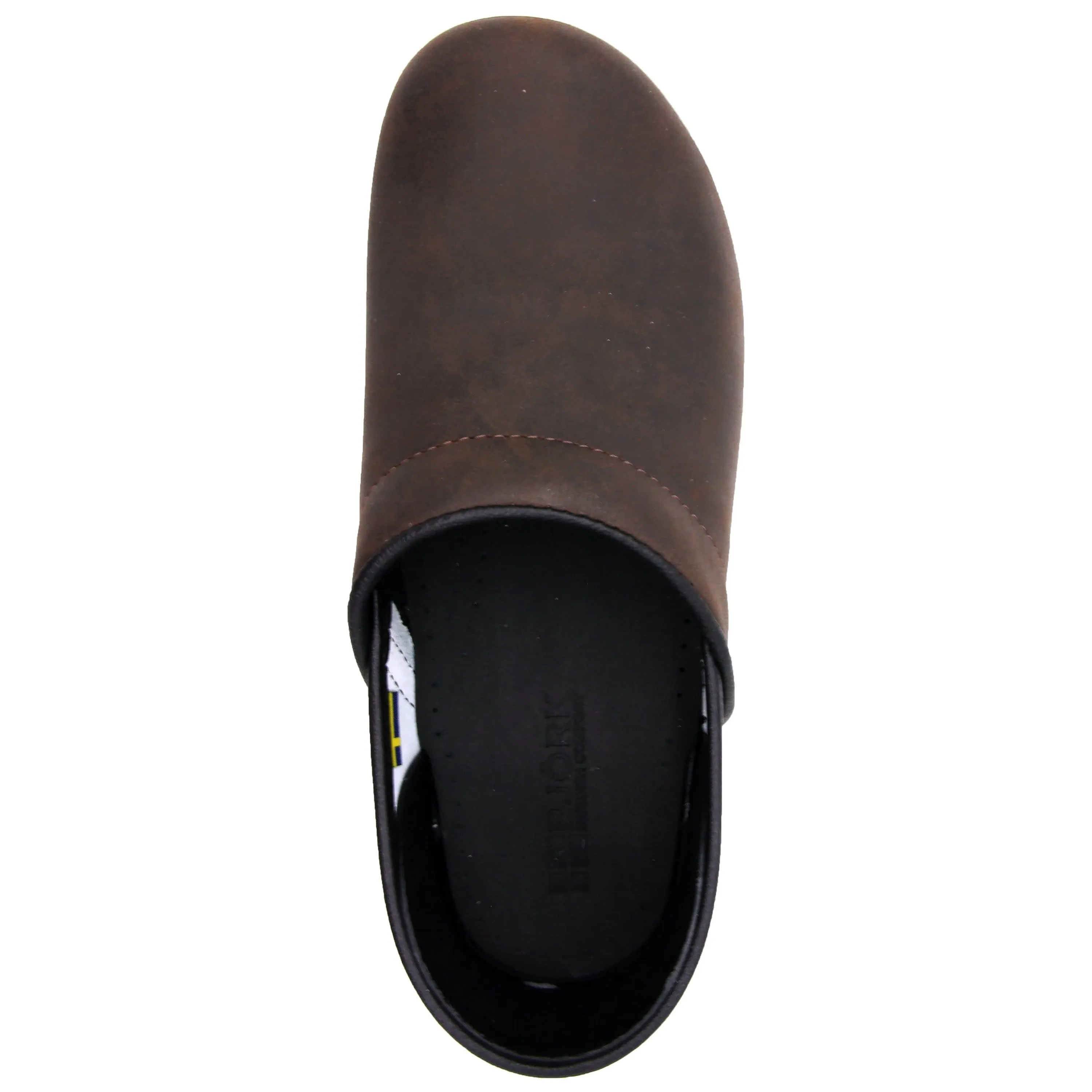 BJORK Women's Swedish Professional Oiled Leather Clogs