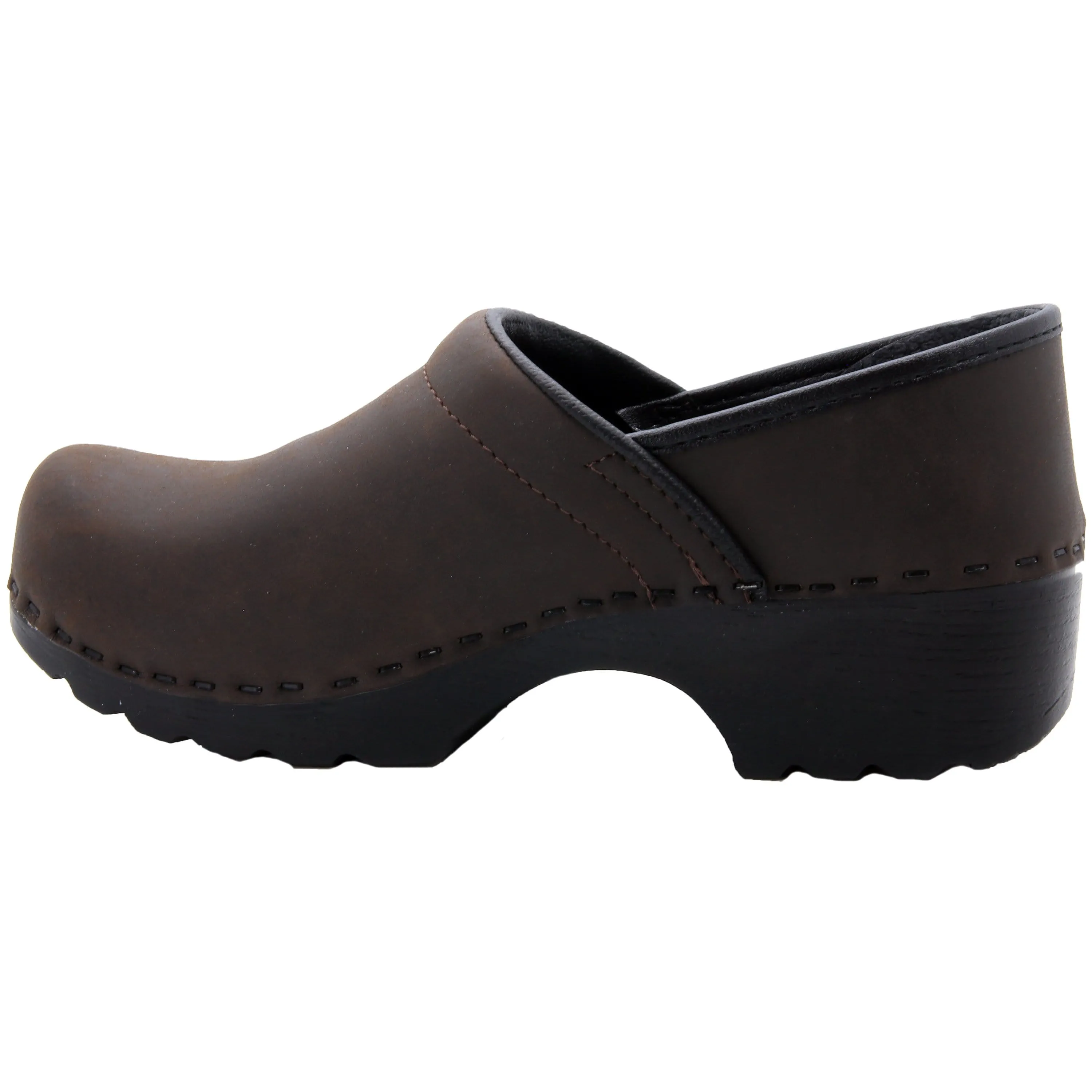 BJORK Women's Swedish Professional Oiled Leather Clogs