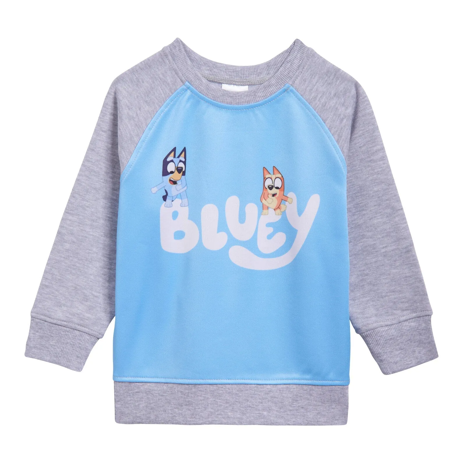 Bluey Fleece Sweatshirt and Cotton Gauze Hat