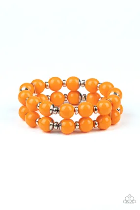 Bubble Blast Off Orange-Bracelet