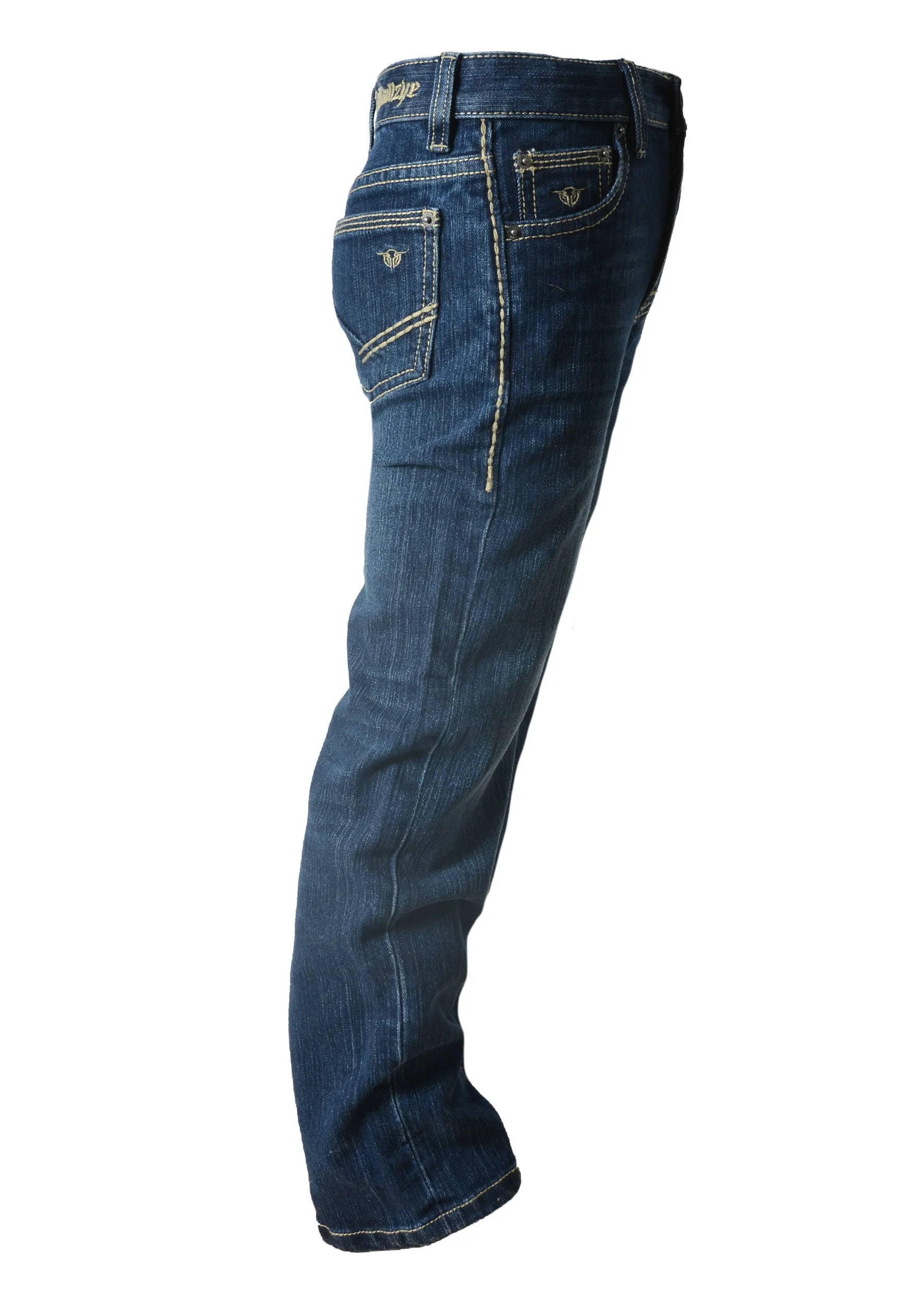 Bullzye Boys Chamber Slim Straight Jean