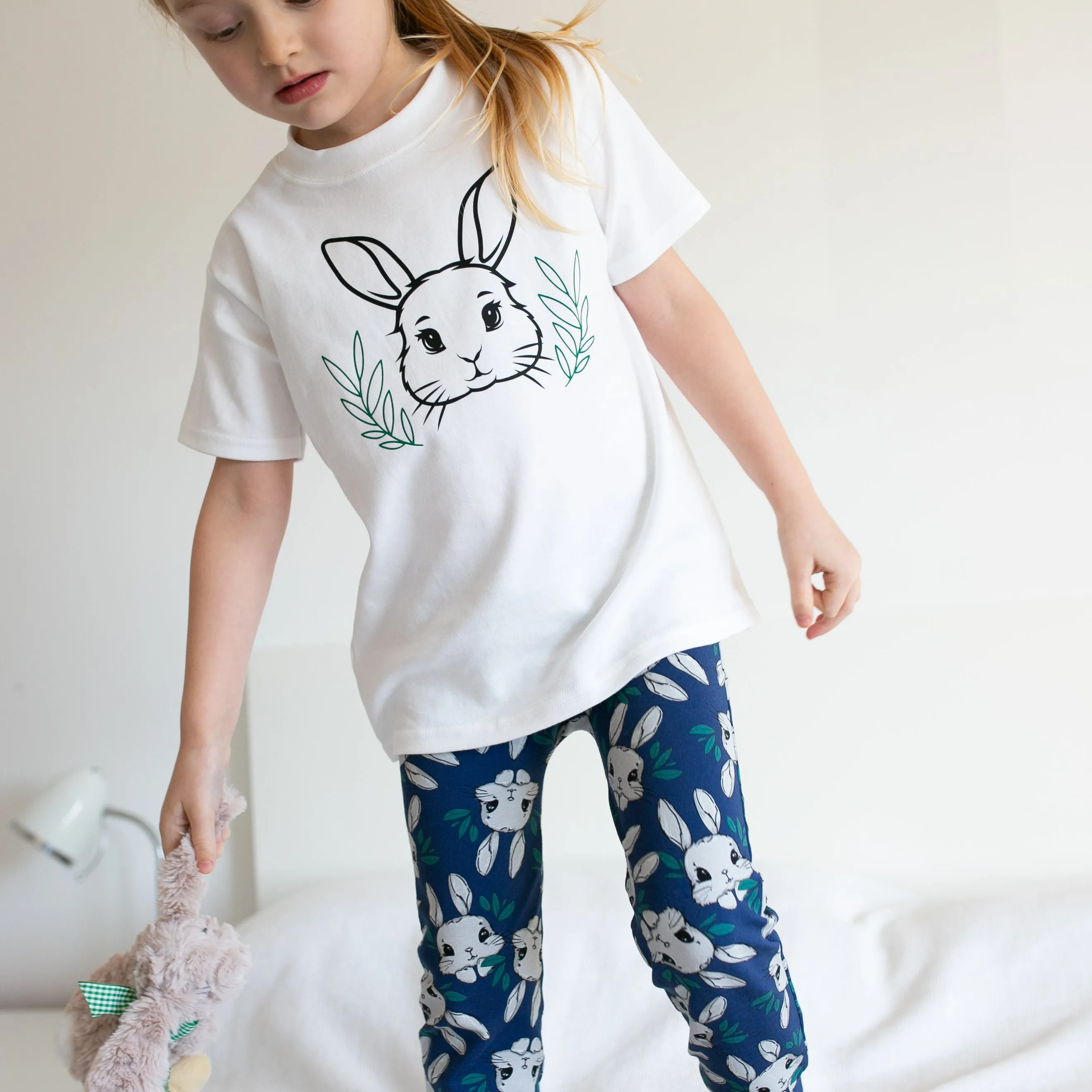 Bunny print T shirt