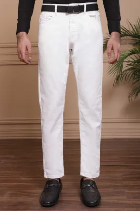 C PANT 5 POCKET WHITE