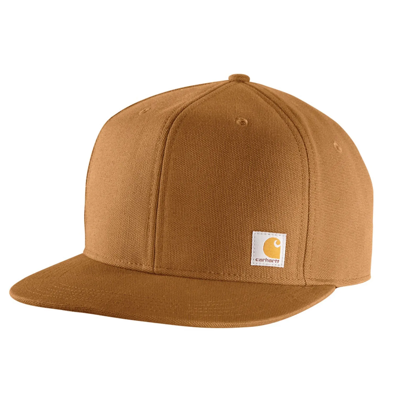 Carhartt Men's Firm Duck Flat Brim Cap