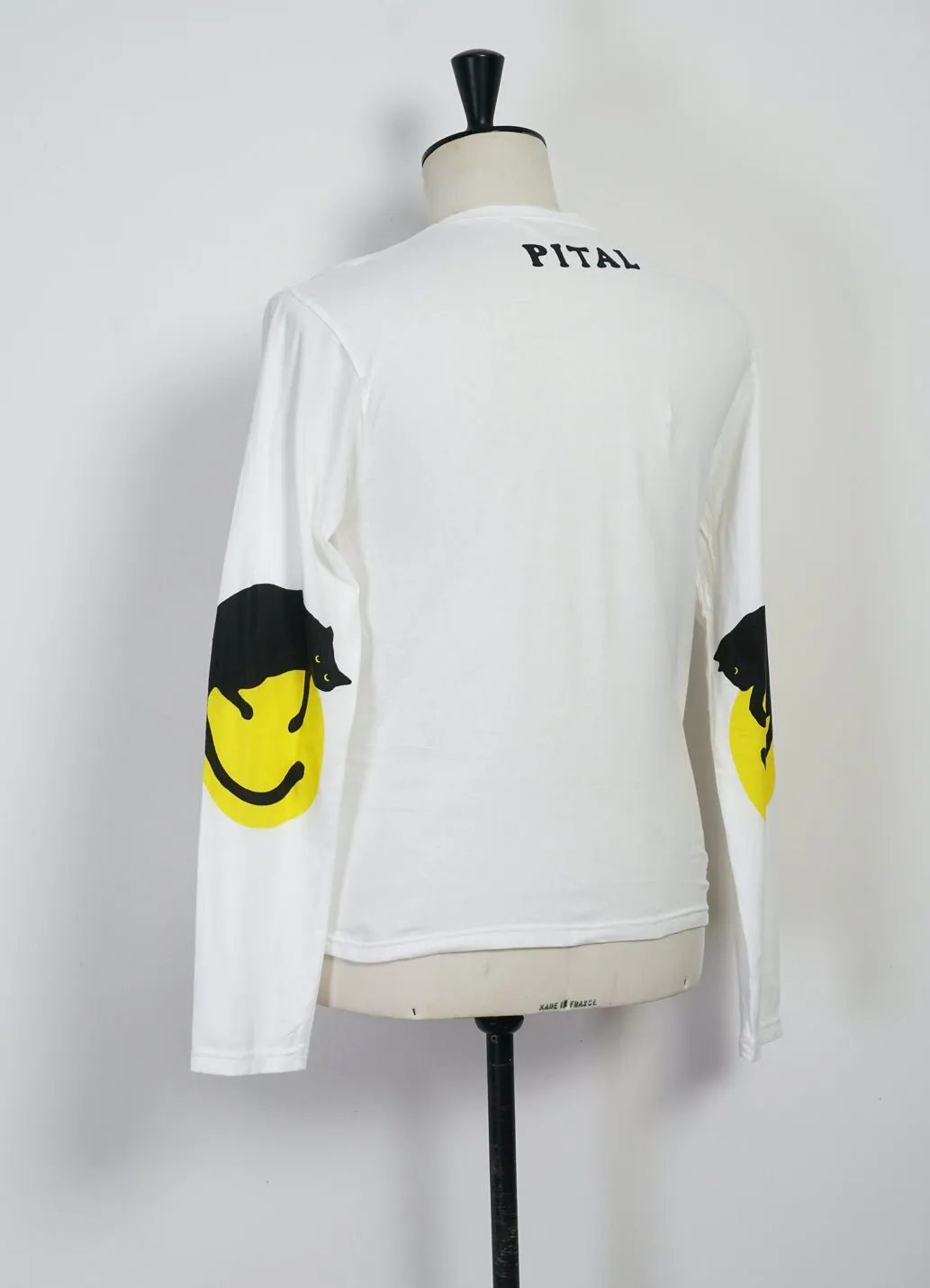 CATPITAL PATCH | Long Sleeve T | White