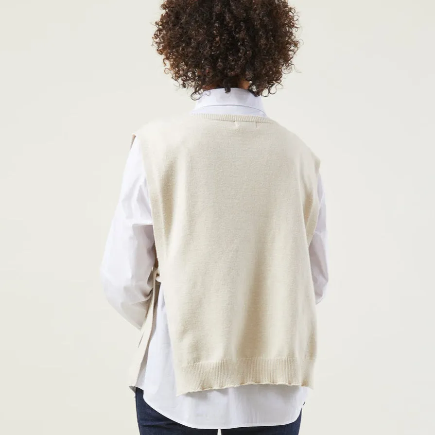 Chalk - Tiff Tabard Cream