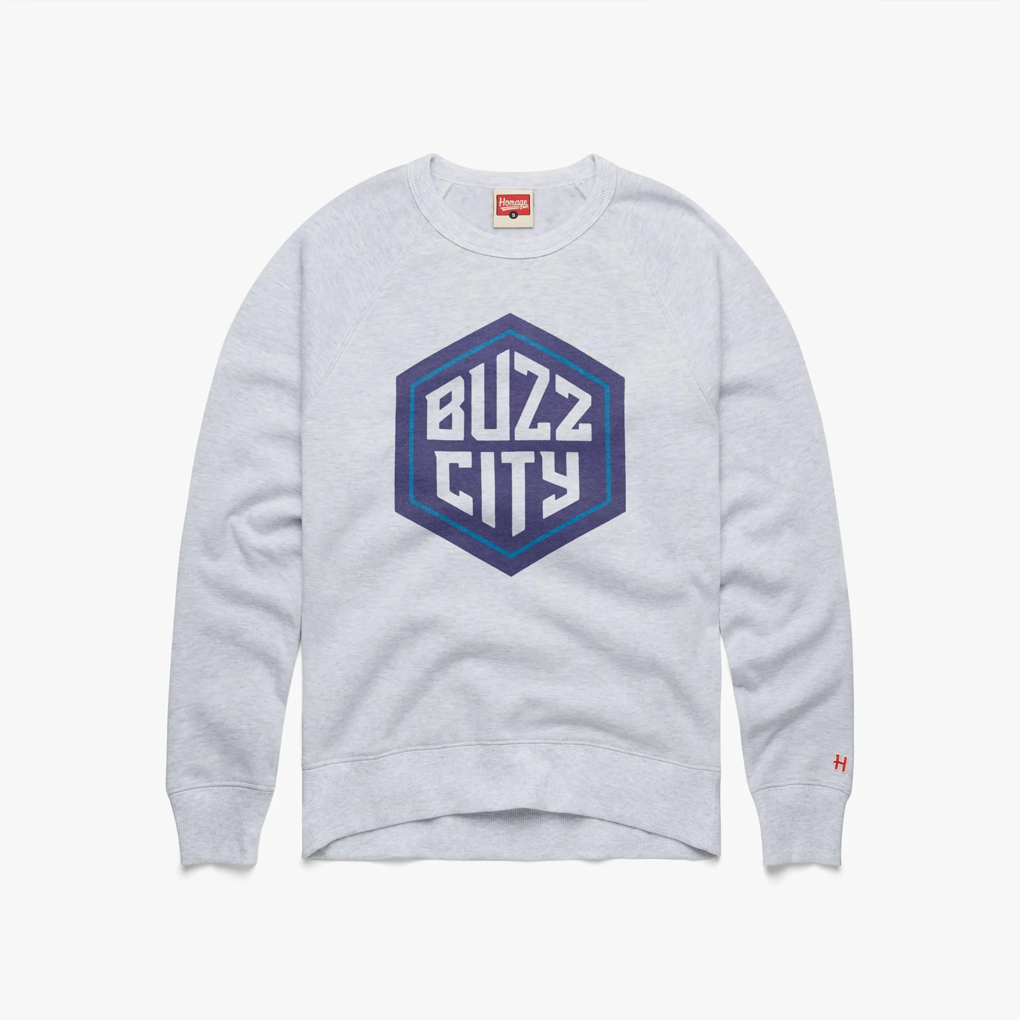 Charlotte Hornets Buzz City Crewneck