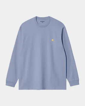 Chase Long Sleeve T-Shirt | Charm Blue