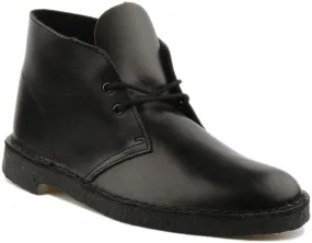 Clarks Originals Desert Boot In Black For Men