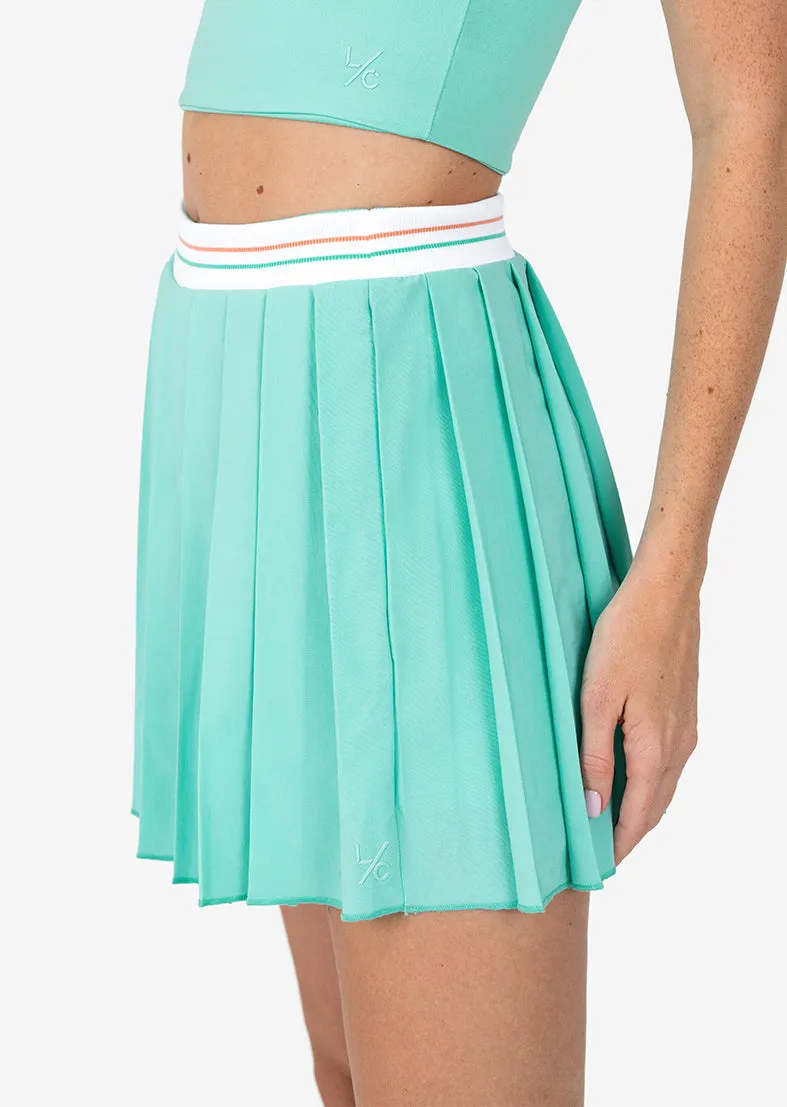 Club LC Vintage Pleated Skirt Mint