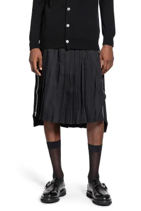 COMME DES GARCONS BLACK MAN BLACK SHORTS & SKIRTS