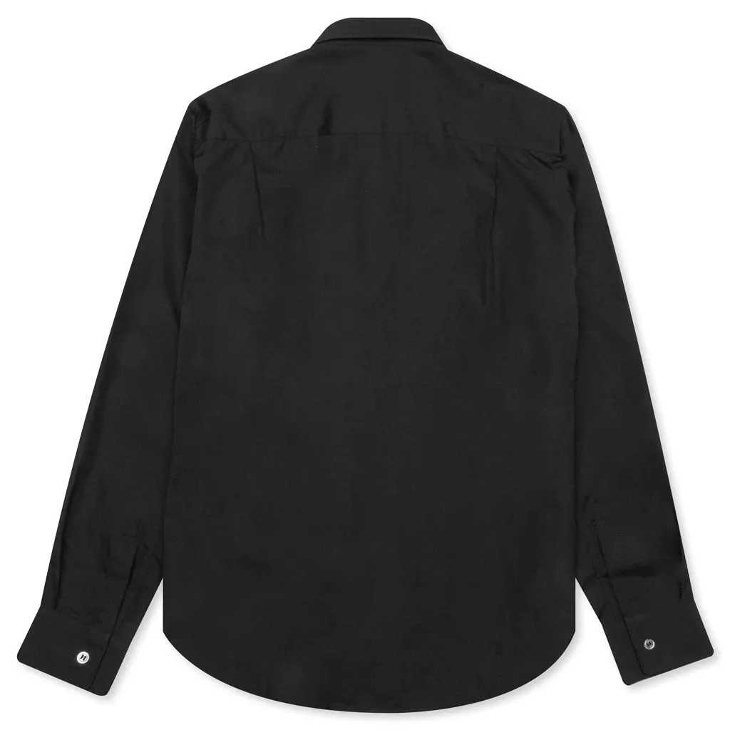 COMME des GARÇONS PLAY Women's Black Heart Button Up - Black