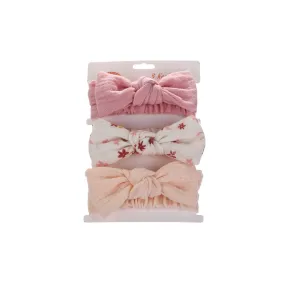 Cotton 3 Piece Baby Headband Set #1