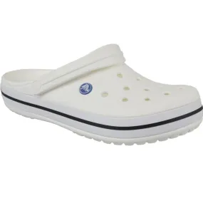 Crocs Unisex Crocband Slippers - White