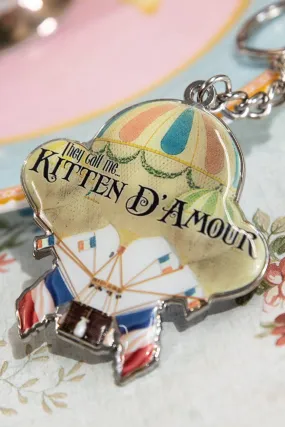 D'Amour Hot Air Balloon Keyring