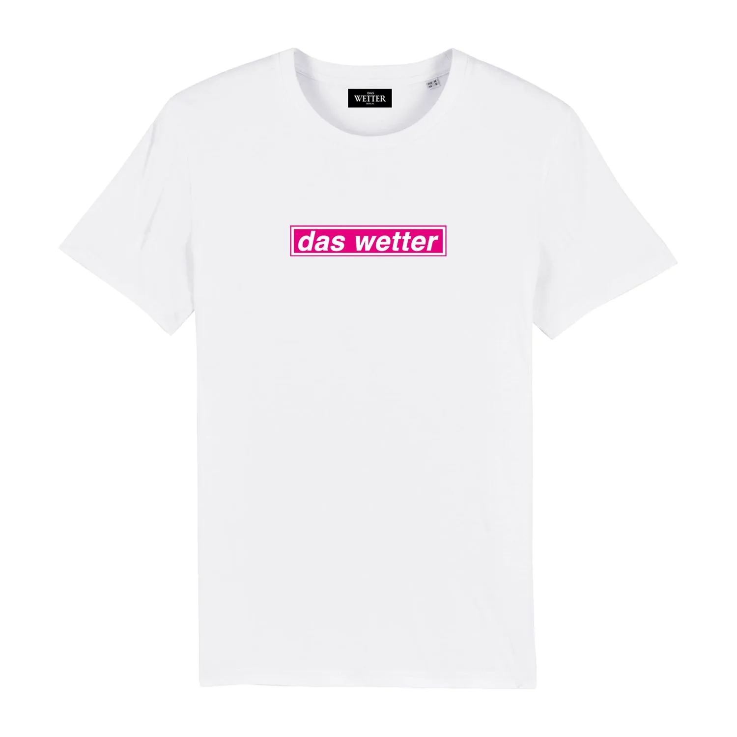 Das Wetter-Shirt »Champagne« (Weiß/ Pink)