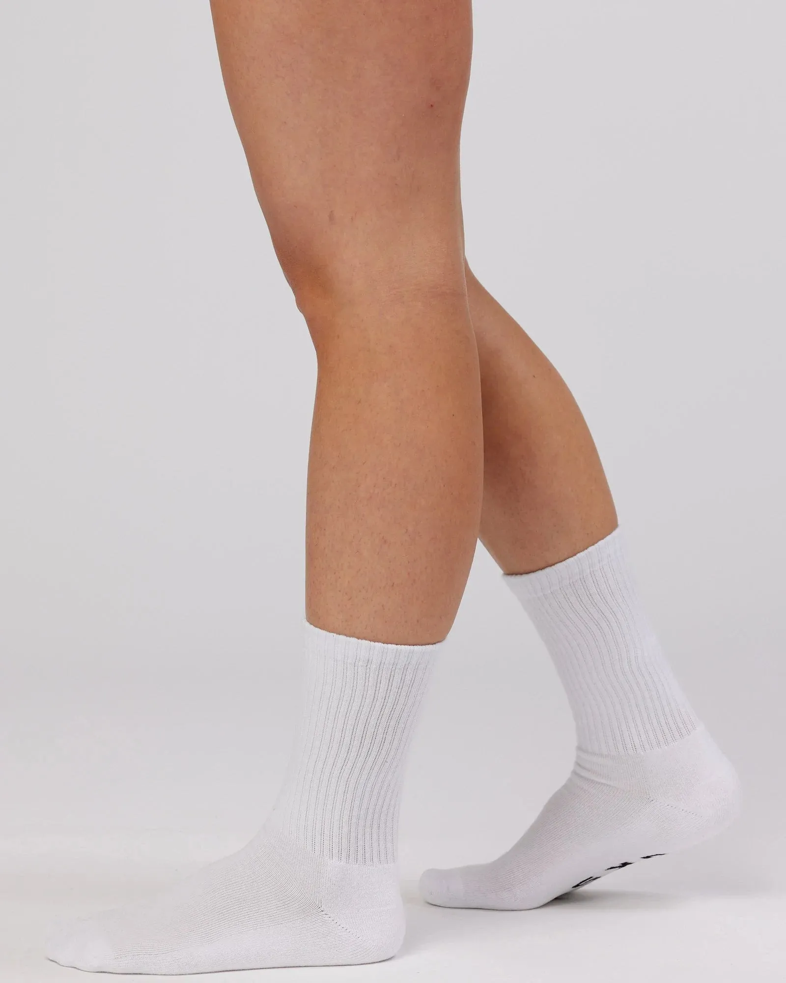 Essential 3 Pack Crew Sock Gift - White