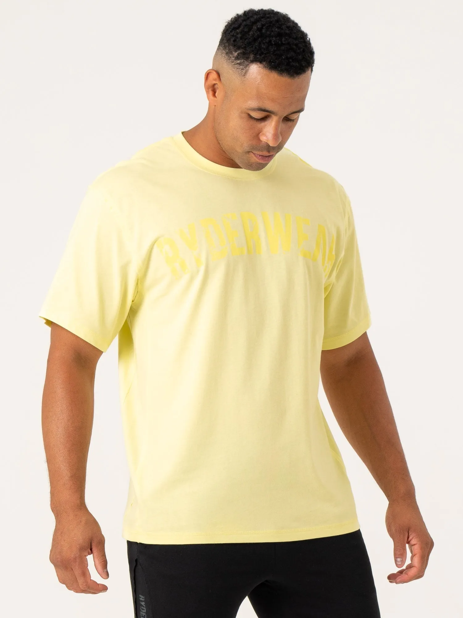 Force Oversized T-Shirt - Lemon