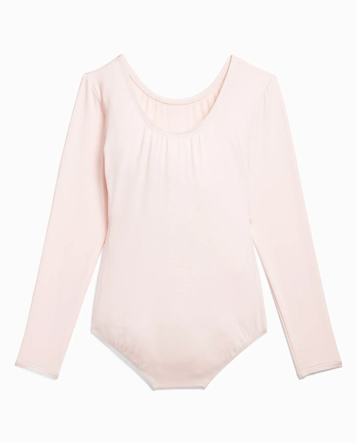 Girl's Nylon Long Sleeve Leotard