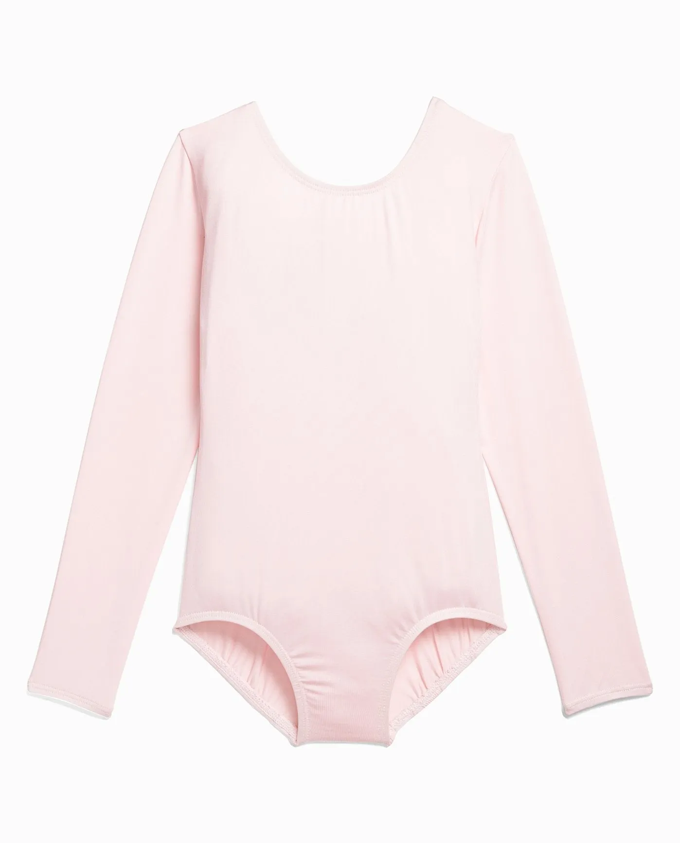 Girl's Nylon Long Sleeve Leotard