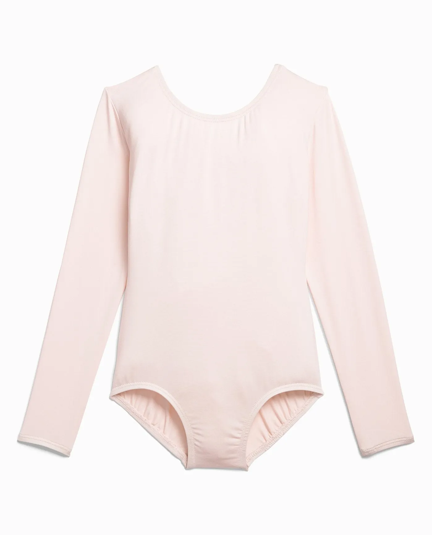 Girl's Nylon Long Sleeve Leotard