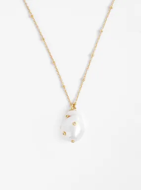 Hand Crafted Baroque Pearl Necklace