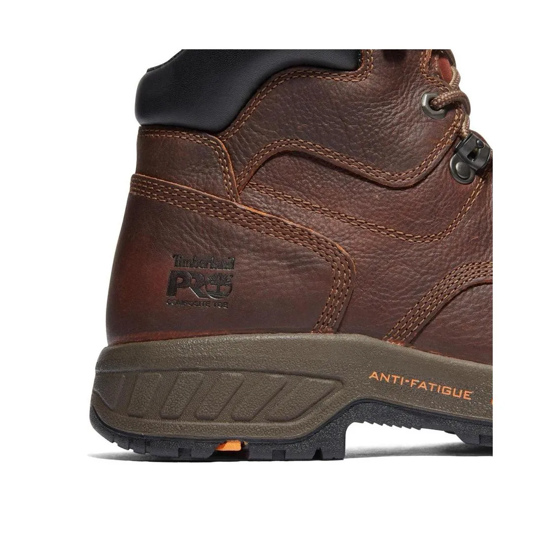 Helix HD 6 Inch Composite Toe Met Guard Work Boot Brown