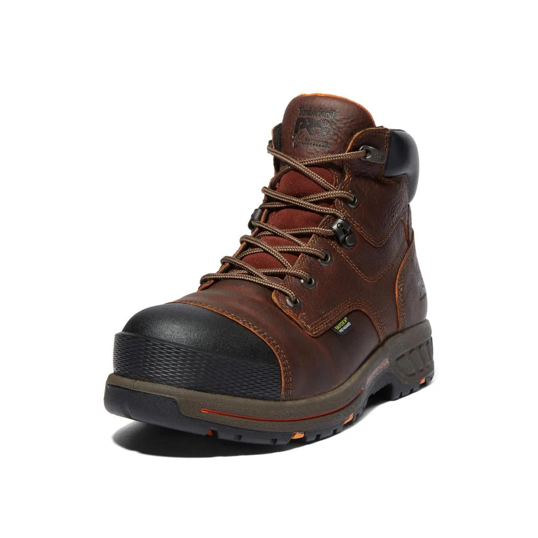 Helix HD 6 Inch Composite Toe Met Guard Work Boot Brown